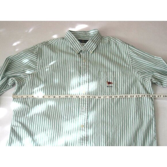 Men's Ralph Lauren R.L.Y.C Stripes Long Sleeve Button Shirt Size XXL - Picture 4 of 8
